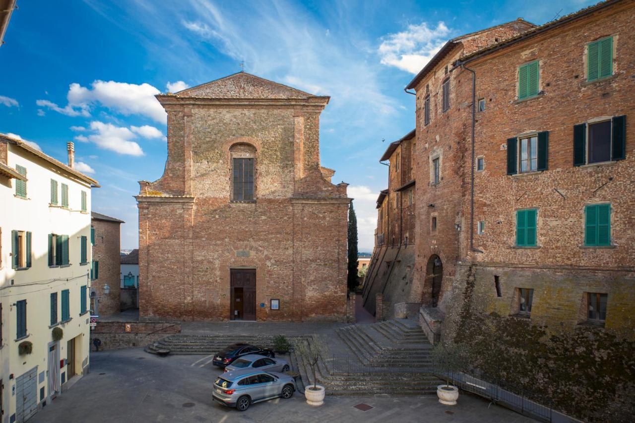 In Collegiata Panzió Foiano Della Chiana Kültér fotó